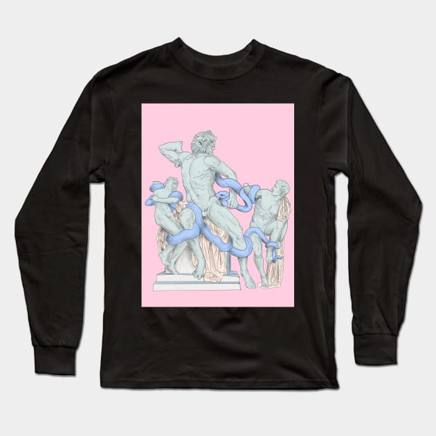 Laocoon and His Sons Long Sleeve T-Shirt by CCola-Creations